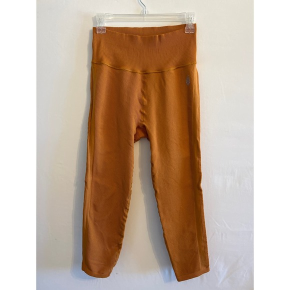 COPY - FP Movement Free Throw High Waist Ribbed Leggings Toasted Coconut Sz Lar… - Picture 4 of 6